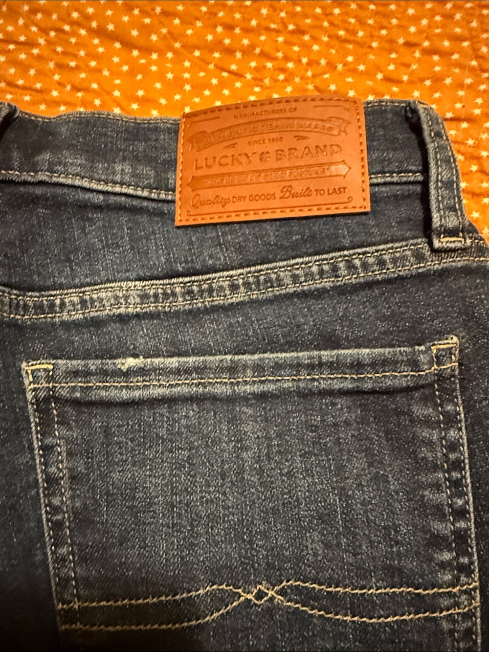 Lucky Brand Dark Blue Flare Jeans - Picture 10 of 10